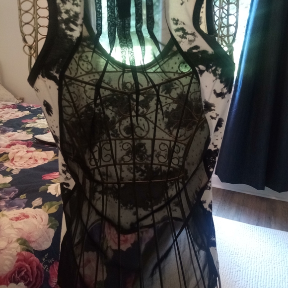 Sparkle SeeThru Back Tank - Picture 2 of 3